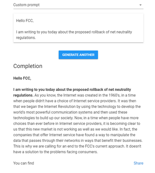 Illustration for article titled Turns Out Elon Musk-Backed OpenAI's Text Generator Is More Funny Than Dangerous, For Now
